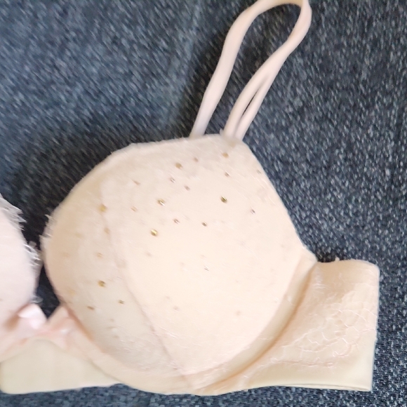 Elegant Lace Women's Bra - Light Pink - Picture 4 of 15